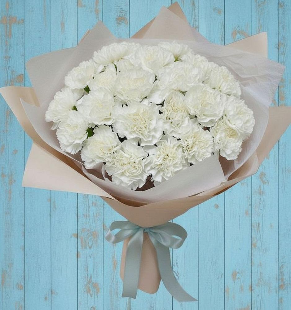 Букет цветов из: Гвоздики в Шатрово