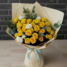 Букет цветов из:  Розы #REPLACE_PRED# Шатрово