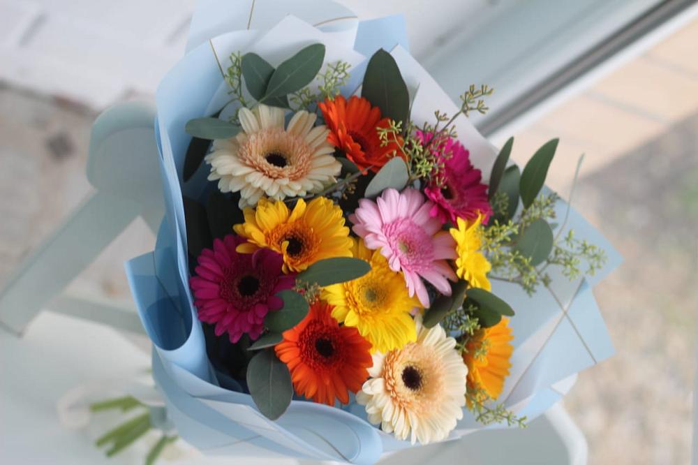 Букет цветов из: Герберы в Шатрово