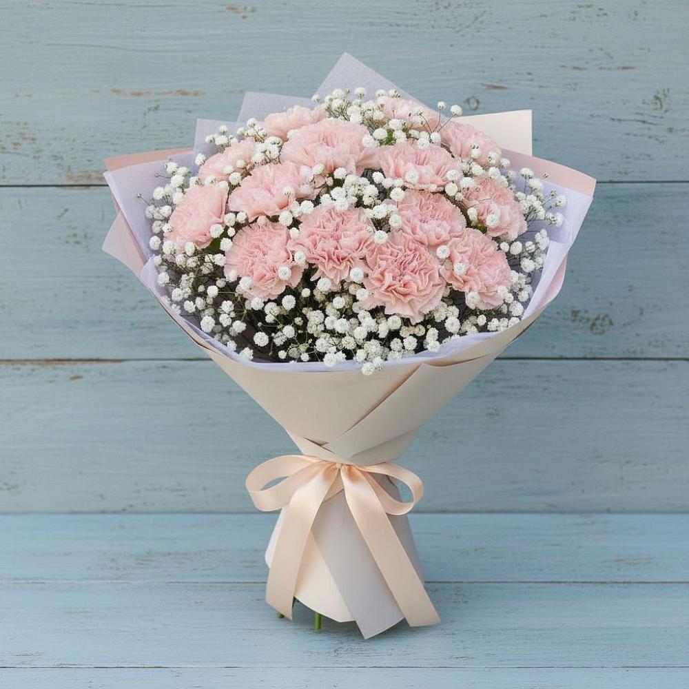 Букет цветов из: Гвоздики в Шатрово