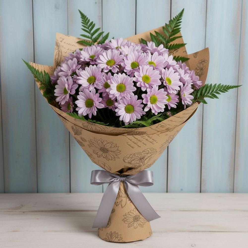 Букет цветов из: Хризантемы в Шатрово