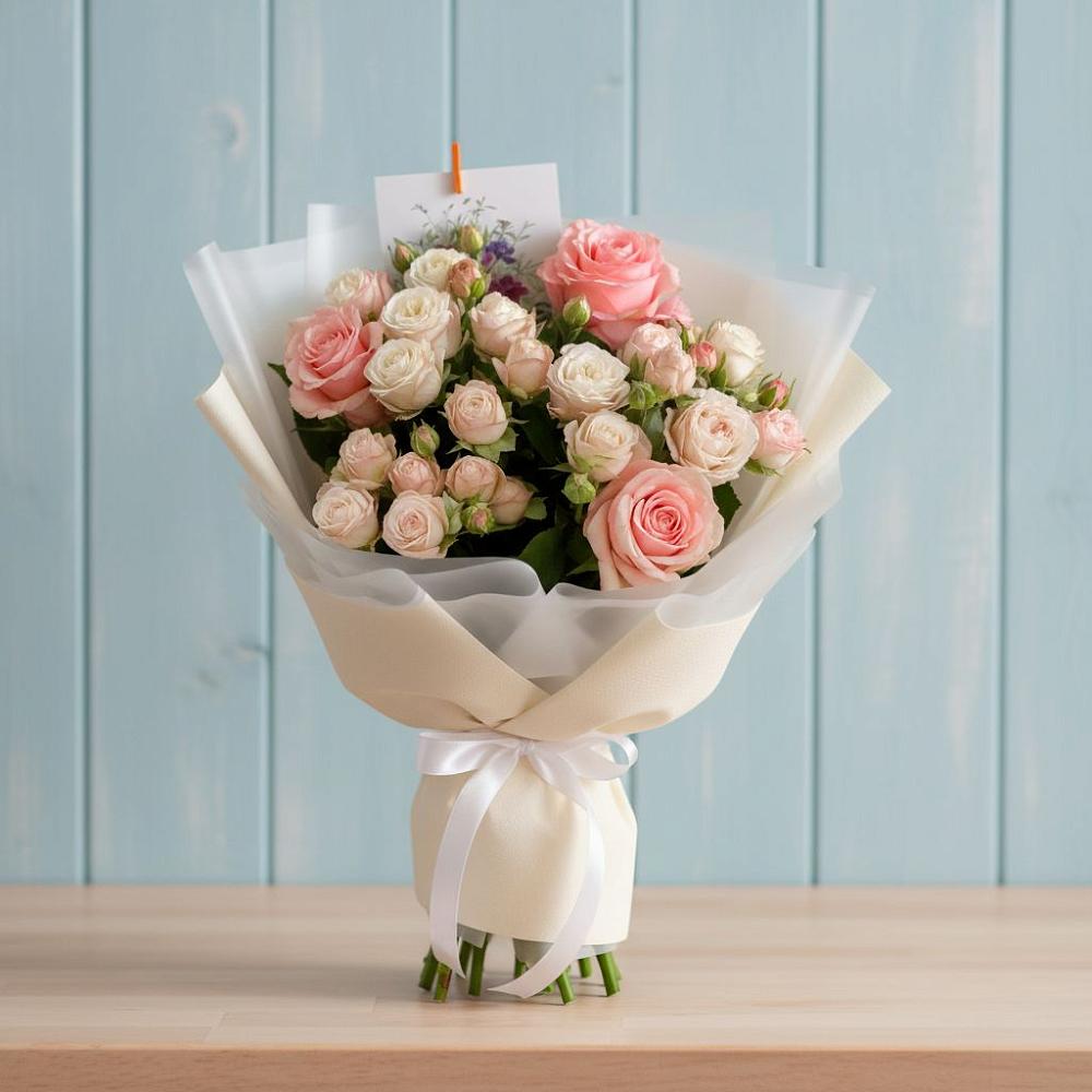 Букет цветов из: Розы в Шатрово