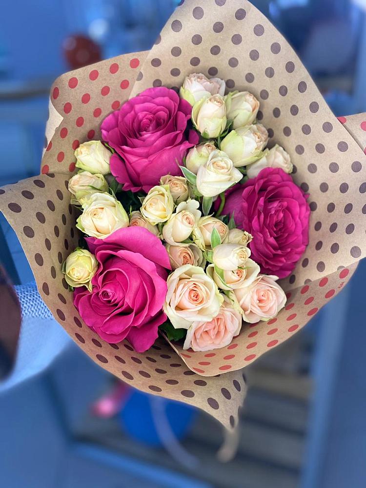 Букет цветов из: Розы в Шатрово