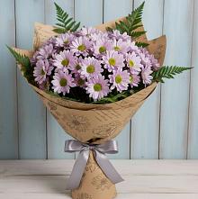 Букет цветов из:  Хризантемы #REPLACE_PRED# Шатрово