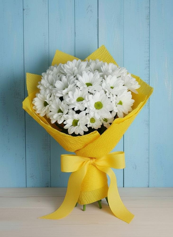 Букет цветов из: Хризантемы в Шатрово