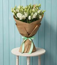 Букет цветов из:  Лизиантусы #REPLACE_PRED# Шатрово