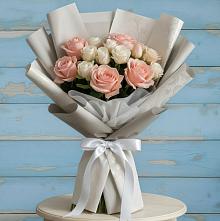 Букет цветов из:  Розы #REPLACE_PRED# Шатрово