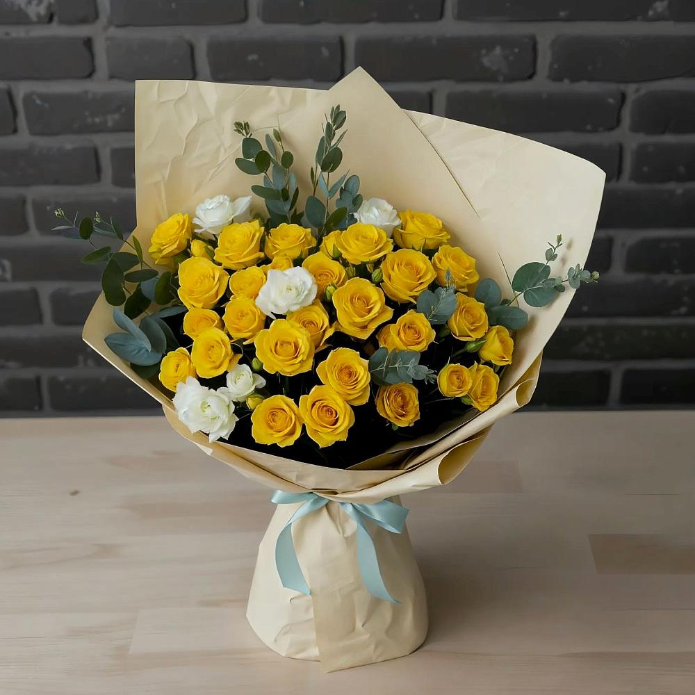 Букет цветов из: Розы в Шатрово