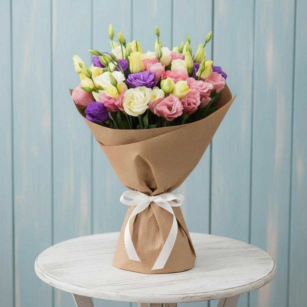 Букет цветов из: Лизиантусы в Шатрово