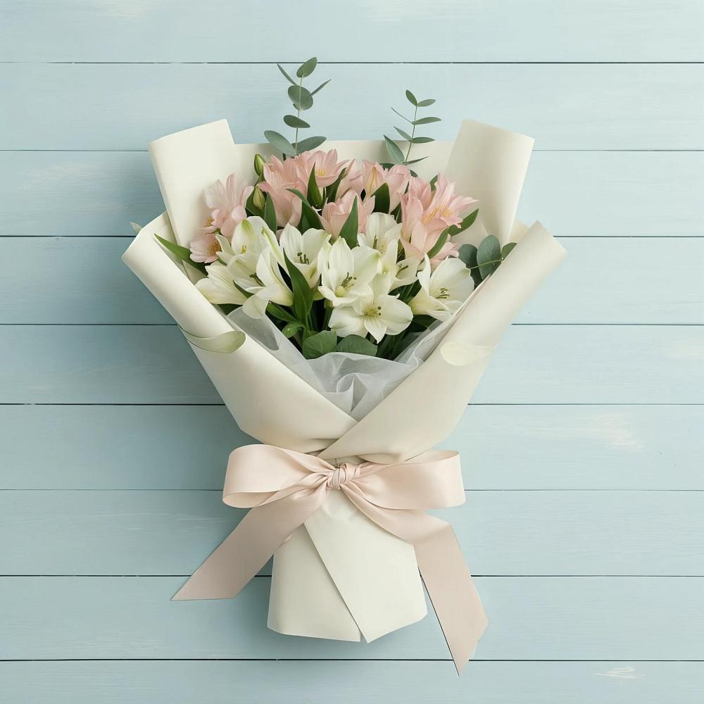 Букет цветов из: Альстромерии в Шатрово