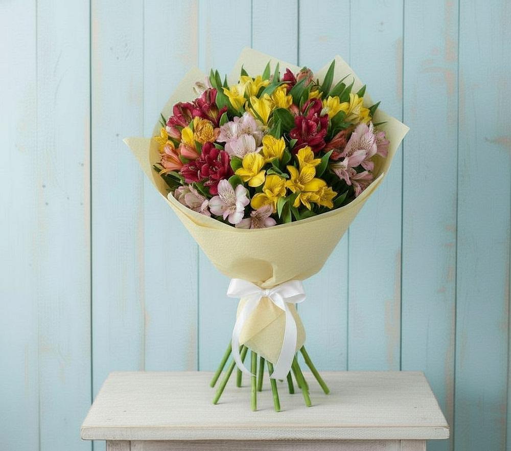 Букет цветов из: Альстромерии в Шатрово