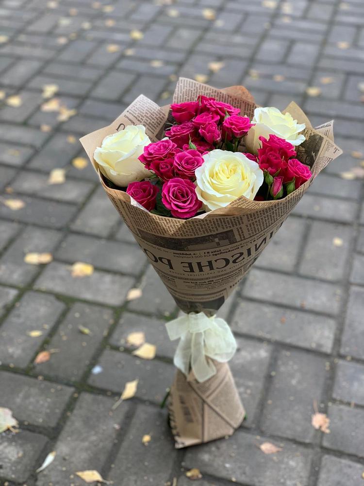 Букет цветов из: Розы в Шатрово