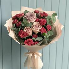 Букет цветов из:  Гвоздики и Розы в Шатрово