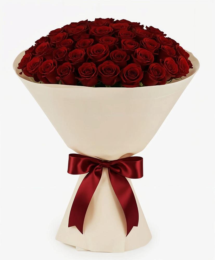 Букет 101 Бордовая роза Блэк Бакарра в Шатрово