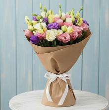 Букет цветов из:  Лизиантусы #REPLACE_PRED# Шатрово