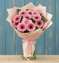Букет цветов из:  Герберы #REPLACE_PRED# Шатрово