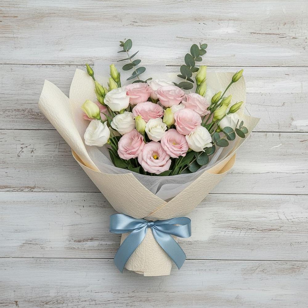 Букет цветов из: Лизиантусы в Шатрово